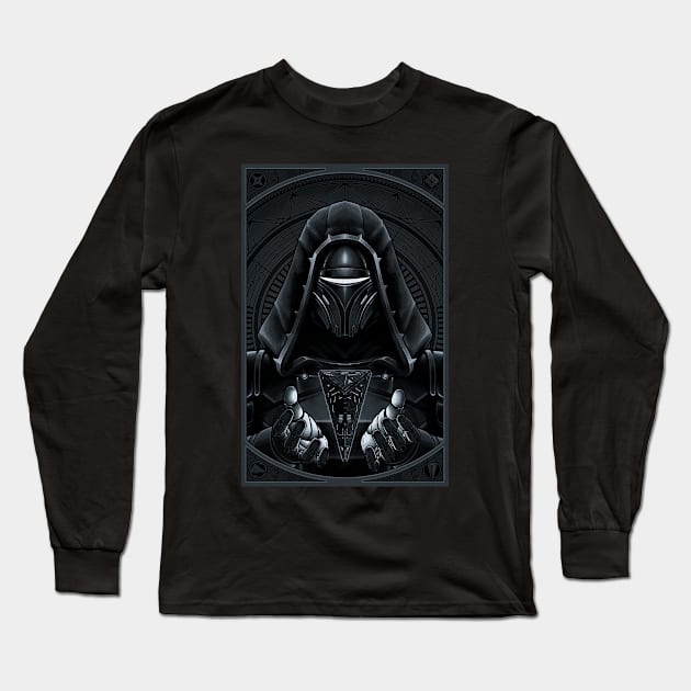 Dark Long Sleeve T-Shirt by IanPesty